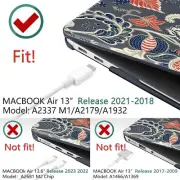 MacBook Air 13 inch 2021 2020 2019 2018 Release A2337 M1 A2179 A1932 Cover for M