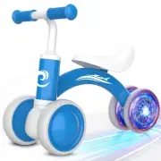 Colorful Lighting Baby Balance Bike Toys for 1 Year Old Boy Girl Gifts 10-36 ...