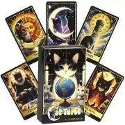Whimsical Cat Tarot 78 Card Deck (New-Sealed!)
