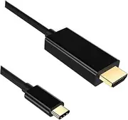 ARTIBETTER USB 3.1 Type-c to Cord 1.8m Mini Cable External Vga Output Compatible Notebook Monitor Projector Tv