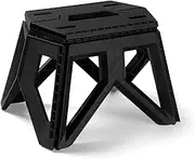 Daseeme Folding Step Stool for Kids and Adults Non-Slip Stool Cha for Camping Fishing Home Kitchen
