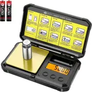 200g/0.01g Digital Pocket Scale, Upgraded Mini Gram Scale with Cal Weight, High