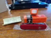 Pre-1975 Dogleg Vintage Wenger # 1 12 00, 2 layer N.O.S. 85mm. Swiss Army Knife