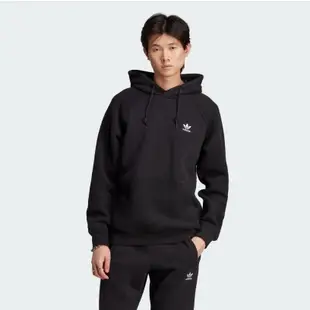 ADIDAS ORIGINALS 流行 復古 套裝 三葉 長袖帽T恤 黑 上衣II5790 褲子II5791