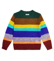 [Molo] Molo Berge striped alpaca wool-blend sweater Y 3/4 multicoloured
