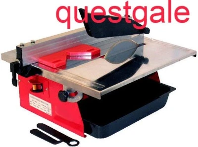 UL 7" 3/4 HP Table Top Wet Tile Saw Portable Wet Marble Cutter