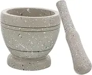 NOLITOY Garlic and Pestle Set Spice Crusher for Kitchen Gadget Mince Masher Garlic Grinder Household Tool Portable Small Grinding Tool