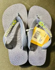 Havaianas Slim Navy Blue Flip Flops Size 11/12C EUR 29/30 FOR KIDS AUTHENTIC