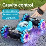 Stunt RC Car with LED Light Kids 4WD 1:16 Gesture Induction Car Electronic Toys
