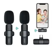 Hridz K9 Wireless Rechargeable Type-C Microphone For Podcast Recording Interview
