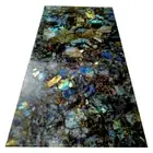 Labradorite Counter Top, Gemstone Agate Stone Kitchen Slab Top Christmas Gifts