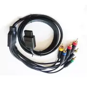 RGB RGBS Composite Cable Black Cord for SFC N64 NGC Game Console Accessories