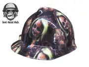 Custom Hydrographic Safety Hard Hat Mining Industrial CHUCKY LOVE MSA CAP
