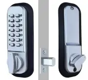 Jounjip Deadbolt Keyless Entry Door Lock - 100% Mechanical Deadbolt Lock with...