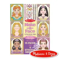 在飛比找PChome24h購物優惠-【美國瑪莉莎 Melissa & Doug】 貼紙簿 - 大