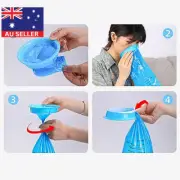 Disposable Vomit Bags Sickness Travel Plane Motion Car Bus Sea Sick Sealable 10X