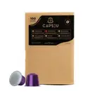 Delicious Strong Ristretto Coffee Capsules Pods - Nespresso Compatible, 100 Pack