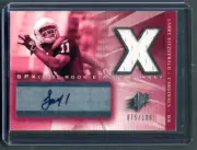 2004 UD SPX Larry Fitzgerald RC Jersey AUTO 75/100