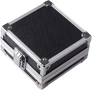 B Baosity Tattoo Kit Box Storage Bag Portable Large Aluminum Alloy Tool Box with Security Latch Tattoo Carrying Case Organizer, Black