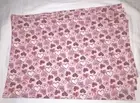 Valentine's Day Placemats Red Pink White Hearts Silver Glitter Set of 4