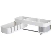 Shower Bathroom Caddy Corner Shelf Rack Holder