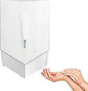 Commercial Bathroom Hand Dryer, Automatic Sensor, Commercial Hand Dryer, Automatic High Speed ​​Hand Dryer for Bathroom - No Touch Required, with Sensor,White