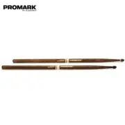 Promark R5AFG Rebound 16" FireGrain 5A Drumsticks Acorn Tip with ActiveGrip