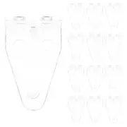 20Pcs Plastic Curtain Hook for Sliding Blinds Easy Installation