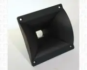 Sammi Plastic Speaker Horn Lens Flanged With Thread Adaptor 5.9 X 5.9 Inch Korea