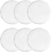 Pack of 6 Lambswool Polishing Discs, 125 mm Wool Polishing Pads, Car Polishing Disc, Wool Polishing Pads, Wool Buffer Polishing Hoods for Car Polishing Machine
