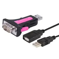 在飛比找PChome24h購物優惠-Z-TEK USB2.0 to RS-232 轉接器(ZE5