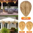 4/6Pcs Wasp Nest Decoy Waterproof Fake Wasp Repellent Hanging Wasps sujMS