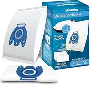 Pack of 20 Vacuum Cleaner Bags Compatible with Miele Vacuum Cleaner Complete C3/Complete C2/Classic C1/S2/S4/S5/S6/S8 Hyclean 3d Efficiency GN Dust Bags, with 5x Motor Protection & Exhaust Filter