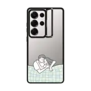 Galaxy S25 Ultra Impact Ring Stand Case A Very Good Night