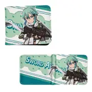 Sword Art Online Bi-Fold Wallet - SINON STYLE A New (Asada Shino SAO Billfold)