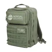 MARTIAN SUCCESSOR NADESICO NERGAL Heavy Industry Functional Backpack GREEN New