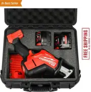 Tool Bag for Milwaukee M18 Fuel Cordless One-Hand Sawzall Reciprocating Saw Kit