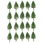 Artificial Pine Trees for Model Train Railway Diorama Scenery Layout Pack of 20