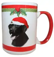 Labrador Chocolate Lab Christmas Coffee Mug E&S Pets Dog Puppy Tea Cup Gift