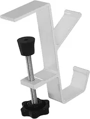 Generic Purse Hanger Holder Desk Bag Hanger Metal Bag Storage Hooks Desk Backpack Hook White