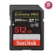 SanDisk 512GB 512G SDXC【200MB/s】Extreme Pro 633X SD UHS-I UHS 4K U3 Class 3 C10 Class 10 V30 SDSDXXD-512G 原廠包裝 相機記憶卡