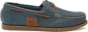 [Chatham] Leather Sustainable Deck Shoes for Men - Java II G2 in Blue, 6-15