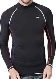 fila Men's Compression High Neck Multi-SP Inner Shirt (445111-mix), Mix, LL