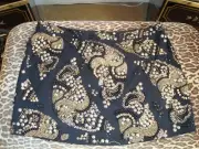 Topshop Black and Gold Sparkly Beaded Embellished Mini Skirt NWT Sz 12