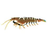 125mm Chasebaits Flick Prawn Lure - 8gm Soft Plastic Fishing Lure - Green Prawn
