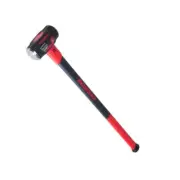 8 Lb. Sledge Hammer with 34 inch Fiberglass Handle Steel-Anchor Head Demolition