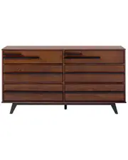 Walker Edison 6-Drawer Solid Wood Modern Dresser