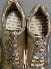 NIB Sam Edelman Blane Sammie Rose Gold Girls Sneaker Size 4
