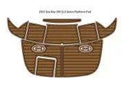 2015 Sea Ray 300 SLX Swim Platform Pad Boat EVA Foam Faux Teak Deck Floor Mat