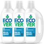 ECOVER 宜珂 NON BIO 親膚低敏濃縮洗衣精-薰衣草&尤加利 1500MLX3